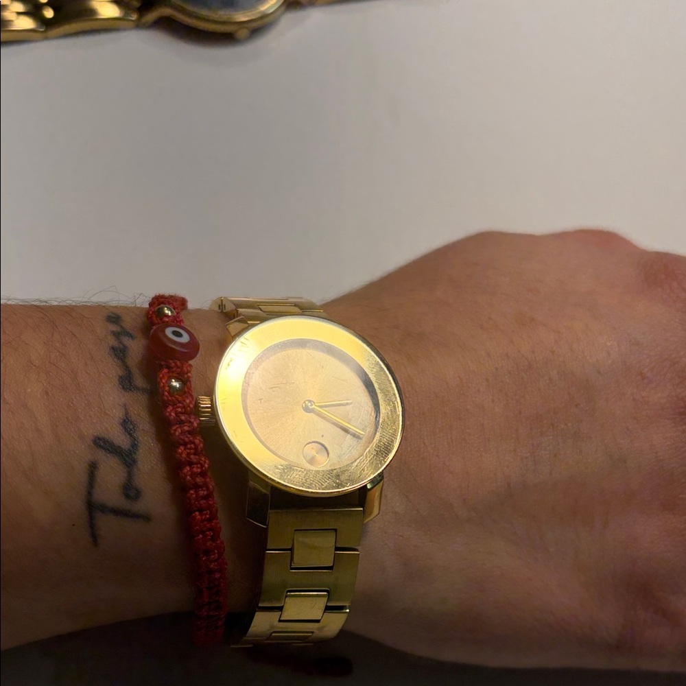 Gold Watch Movado
